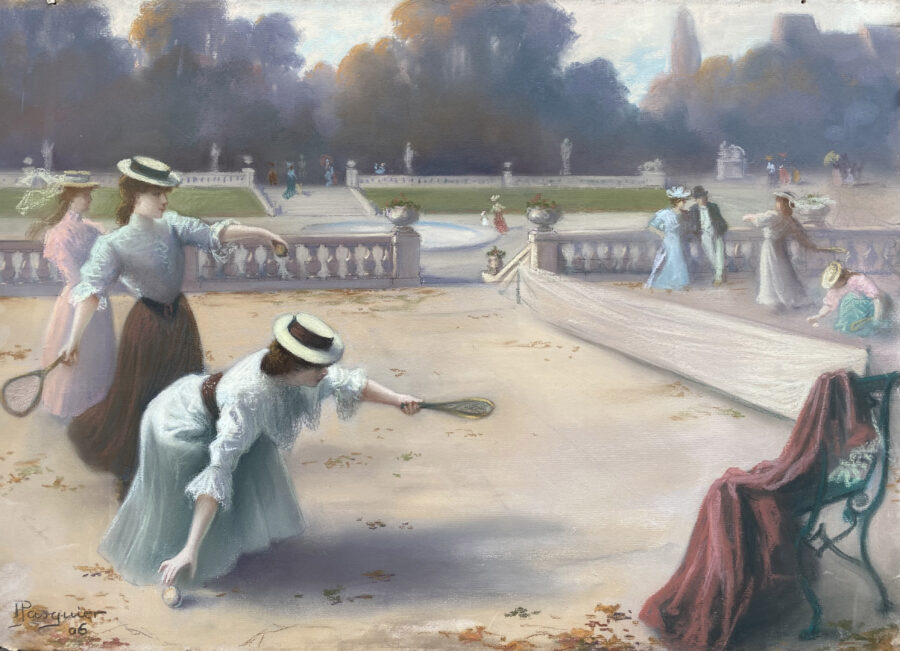 Lawn Tennis at the Castle Park