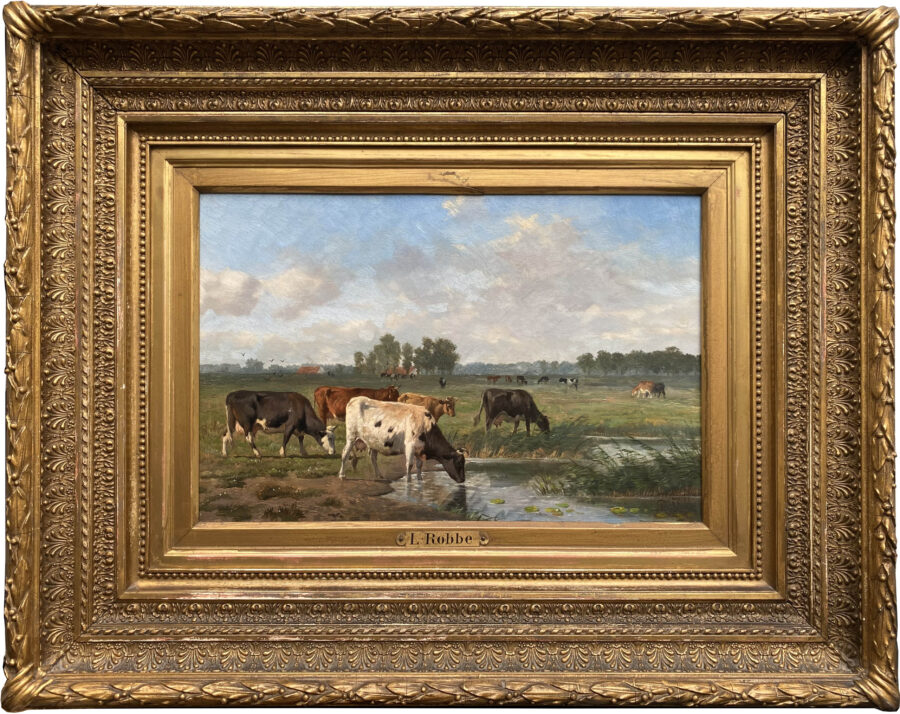 Cows in Pond - Image 2