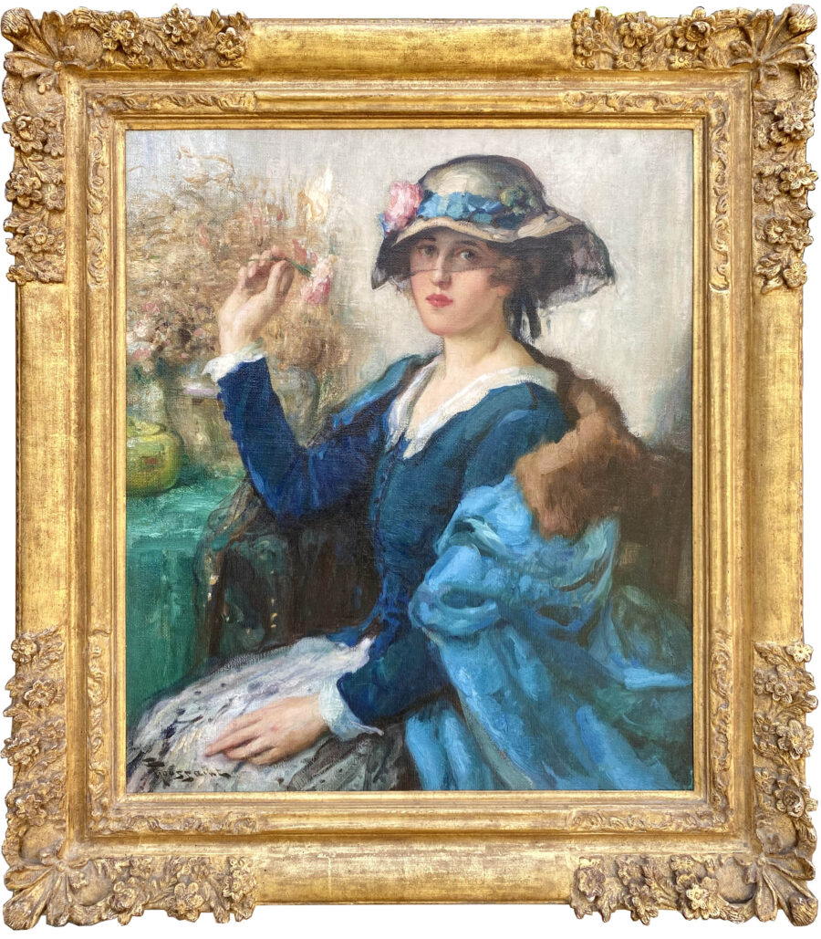 Lady in Blue - Image 2