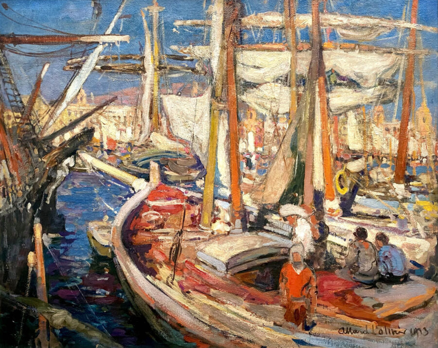 Harbour Scene, South of France