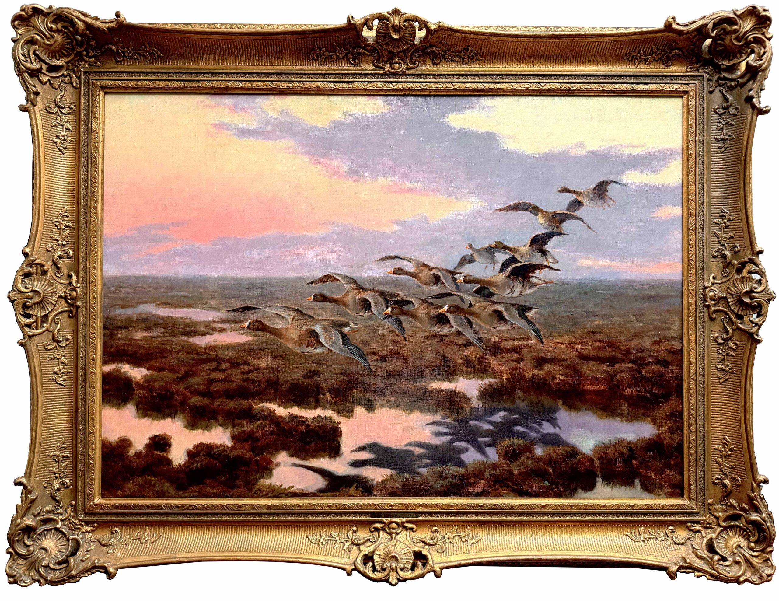 Autumn Flight of Wild Geese - Image 2