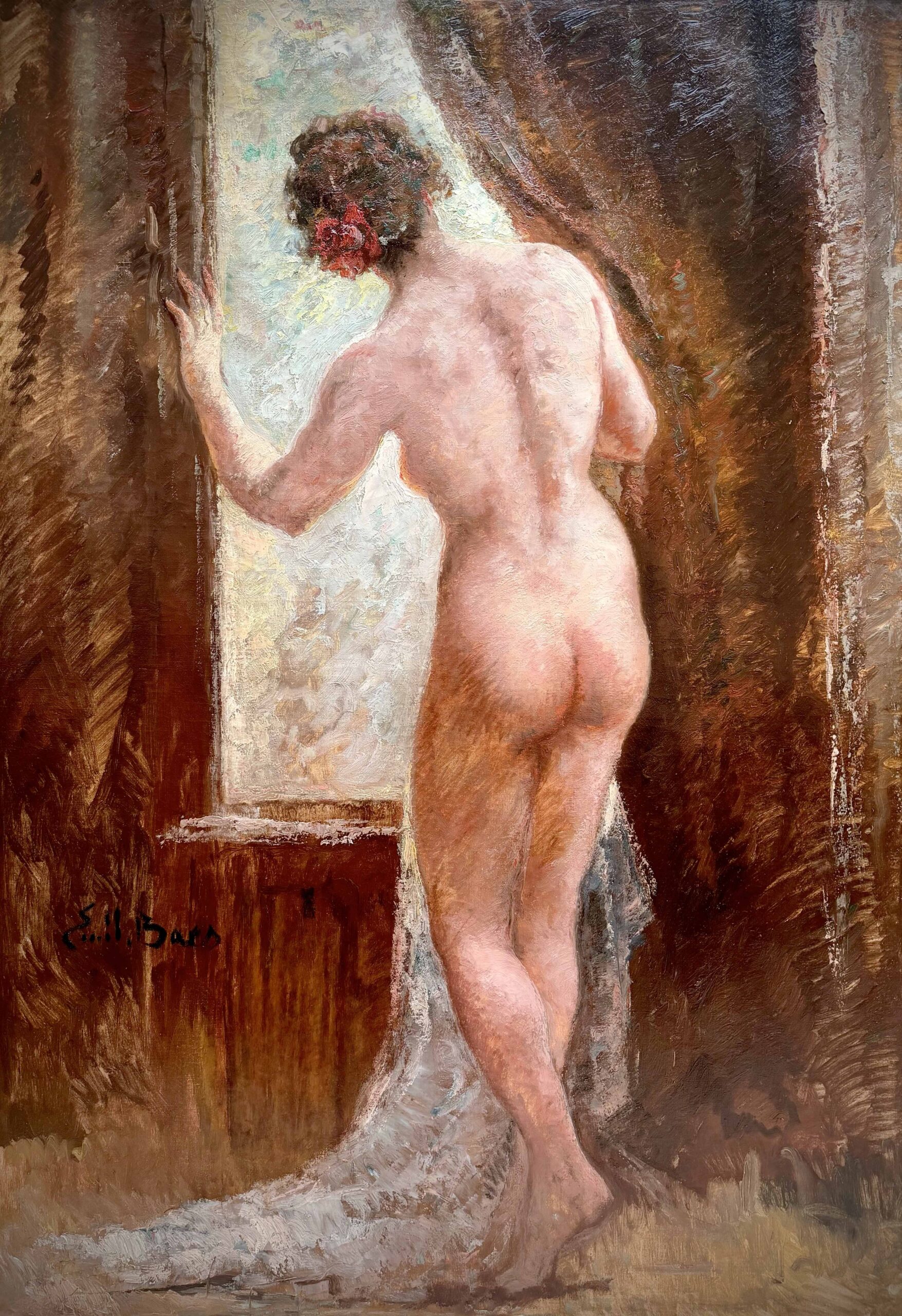 Female Nude at the Window