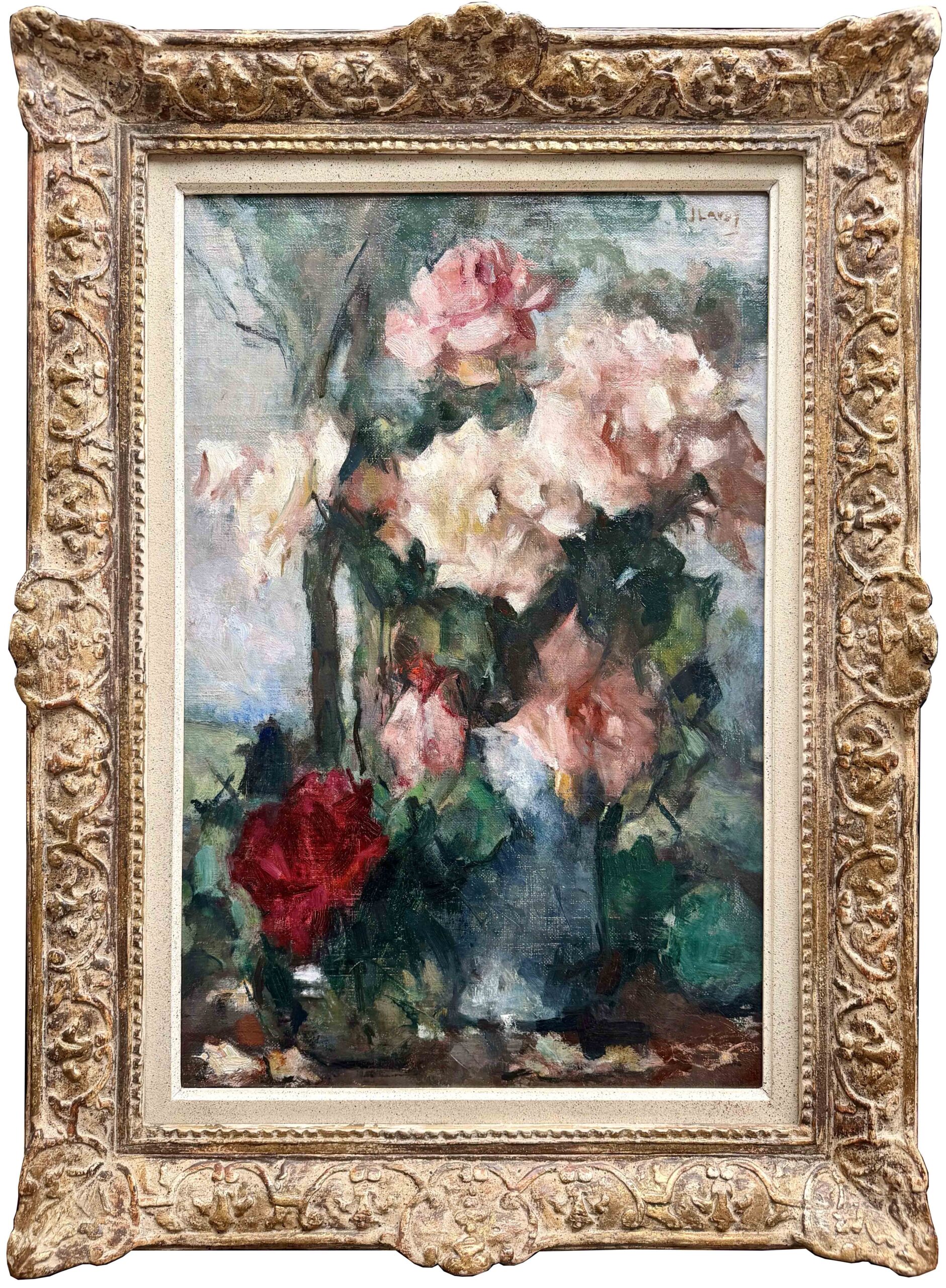Bouquet of Mixed Roses in a Vase - Image 2